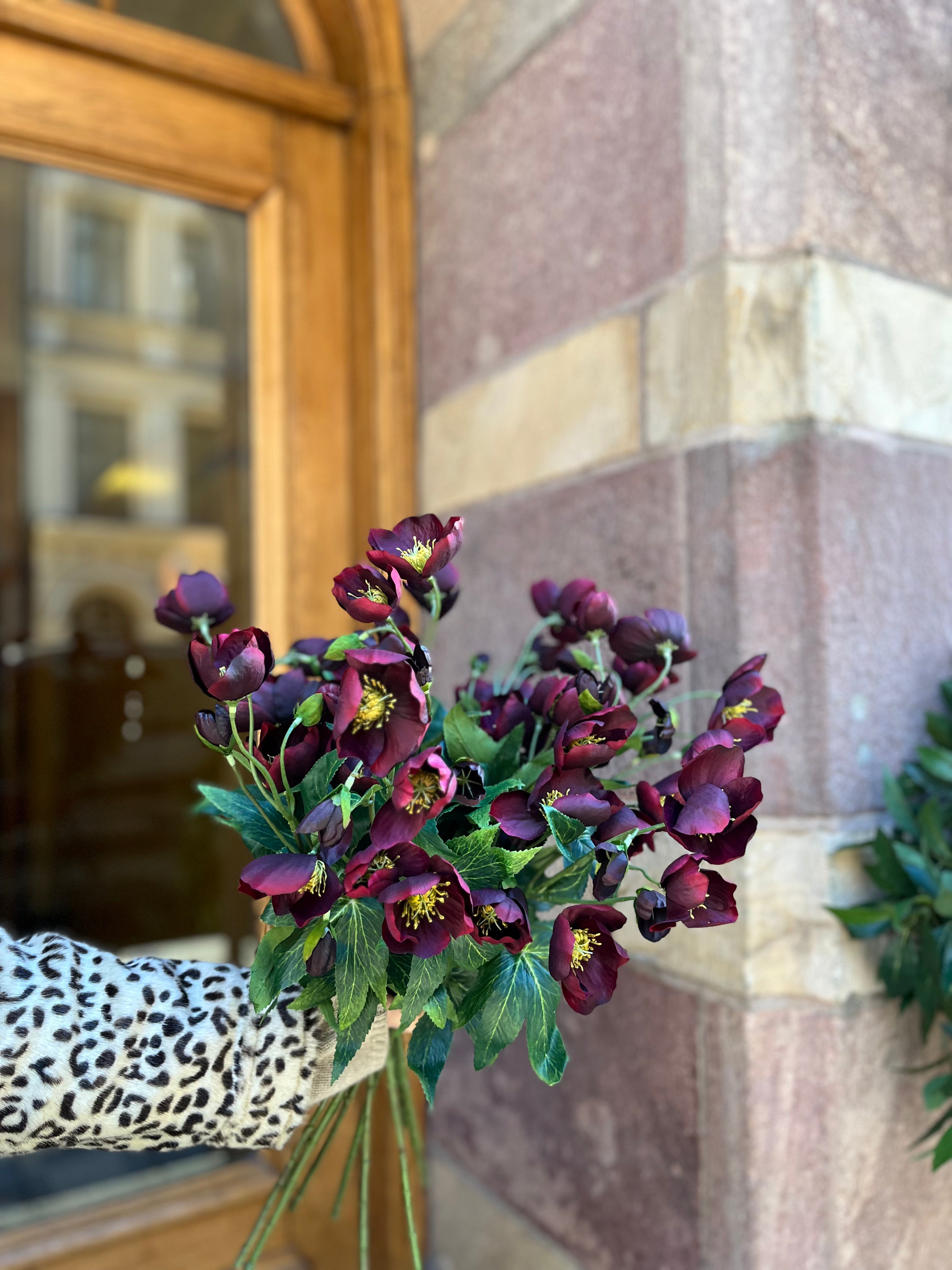 Julros burgundy, 57 cm