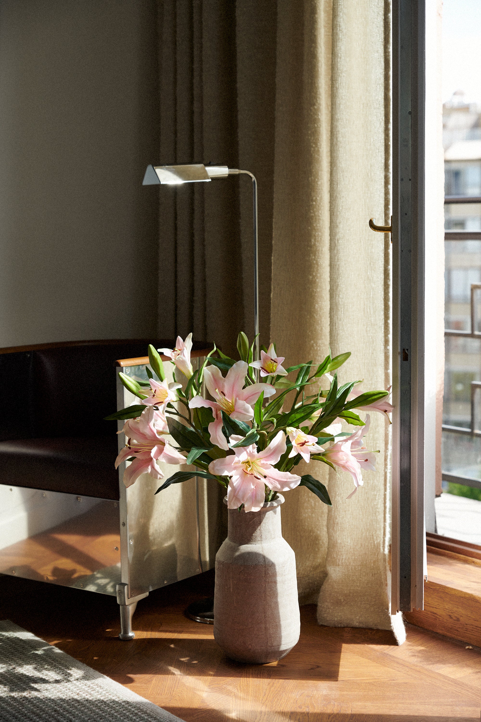 Lilja 70 cm, ljusrosa