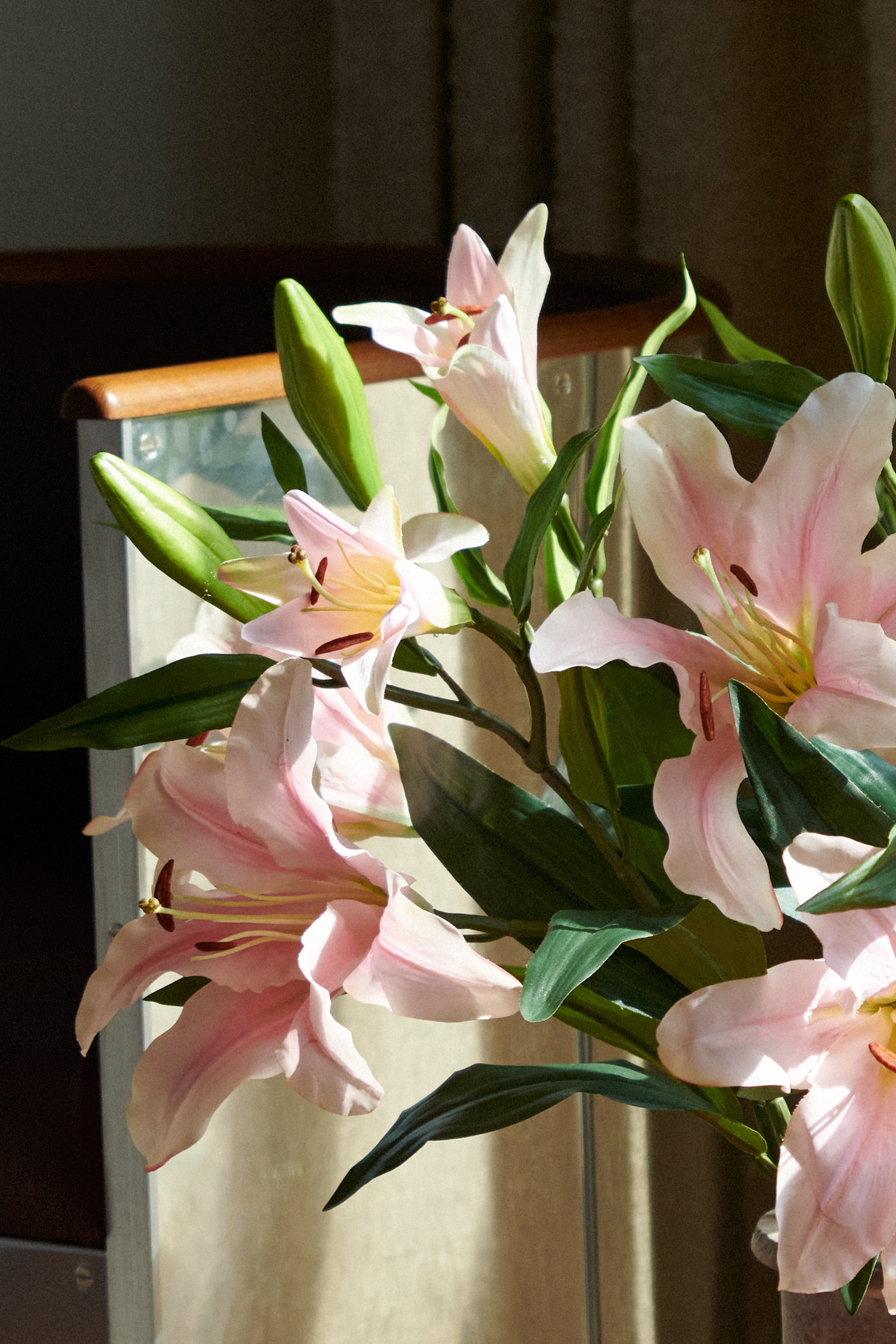 Lilja 70 cm, ljusrosa