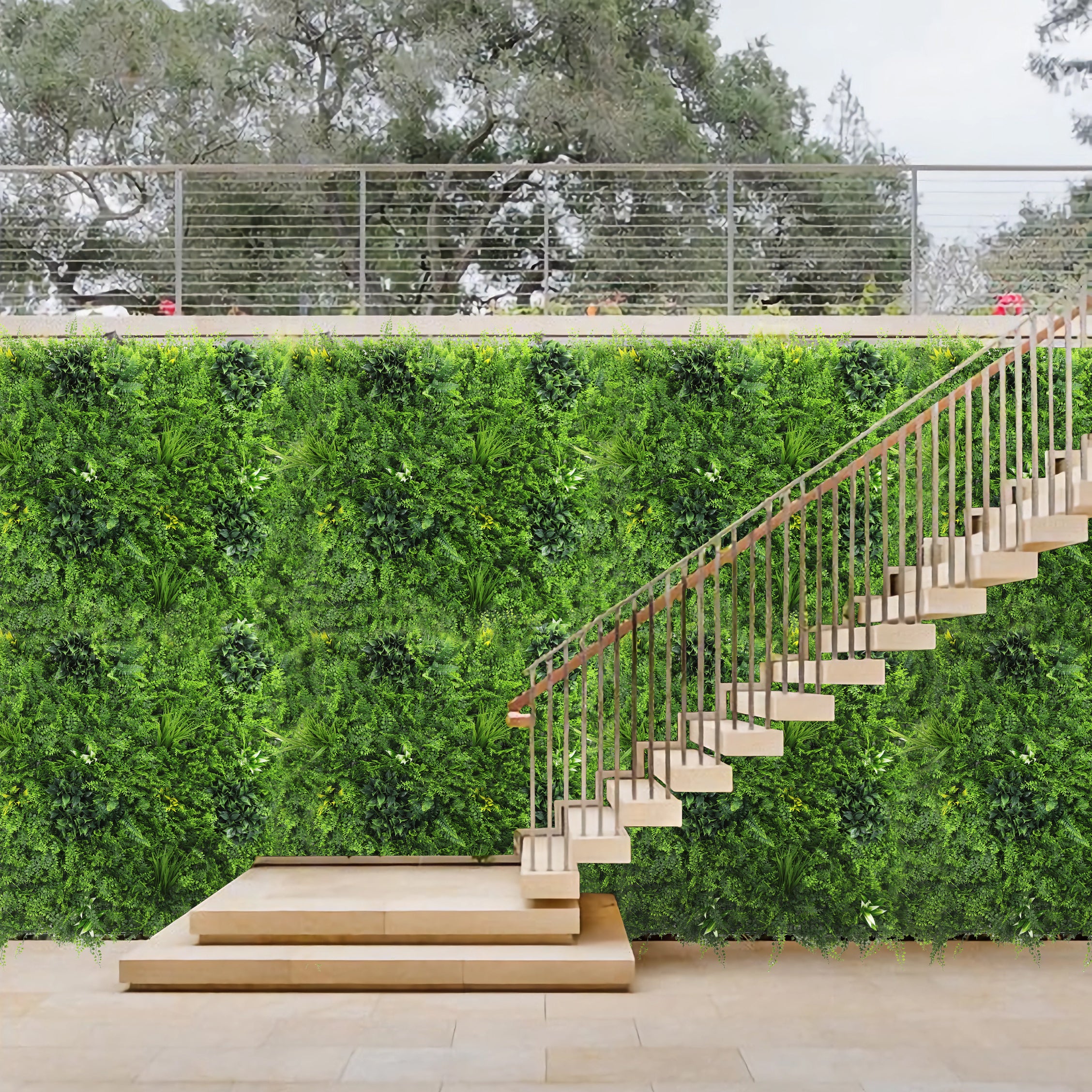 Växtvägg ormbunke/ flamskyddad