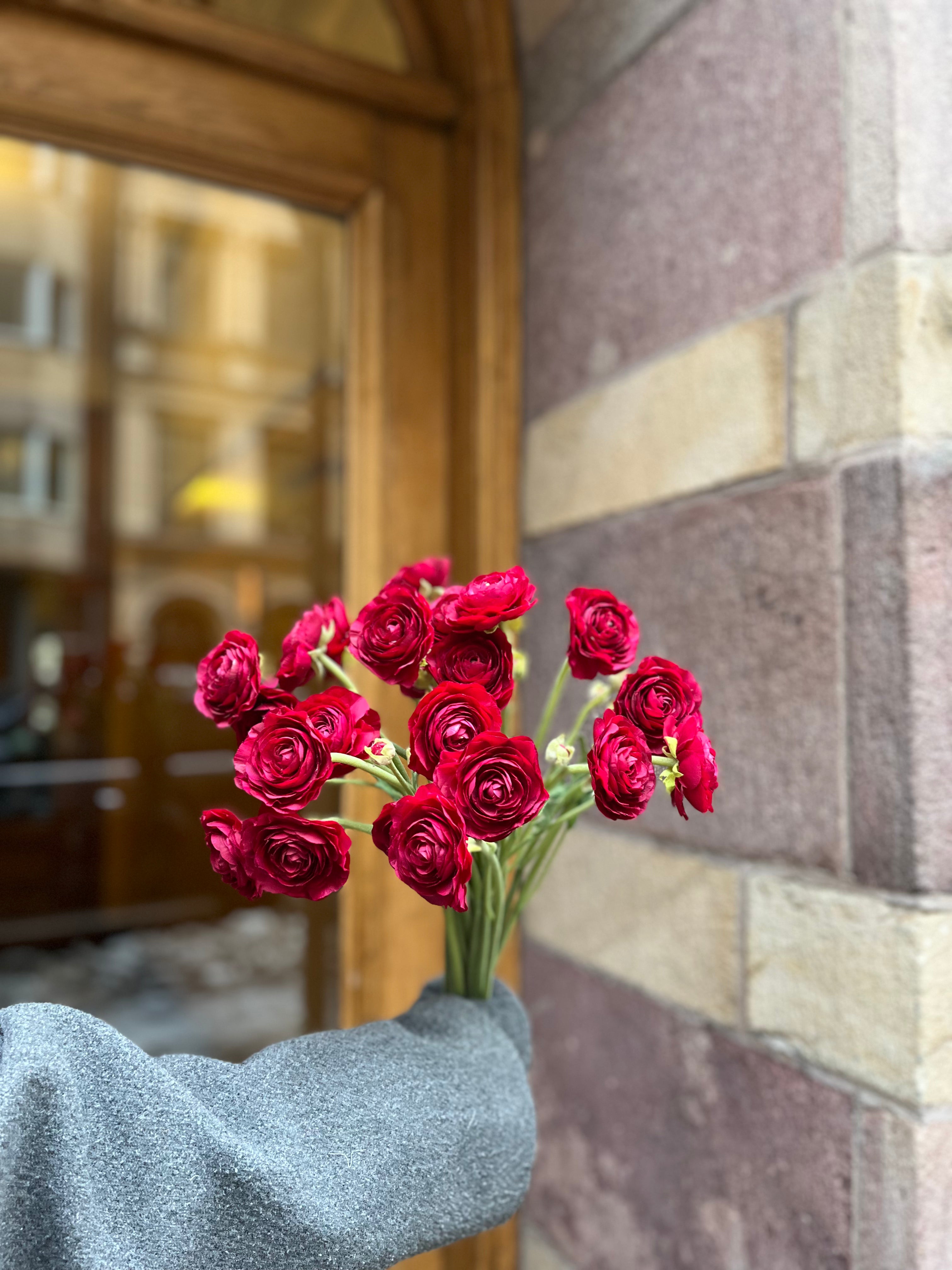 Ranunkel 40 cm, Cerise
