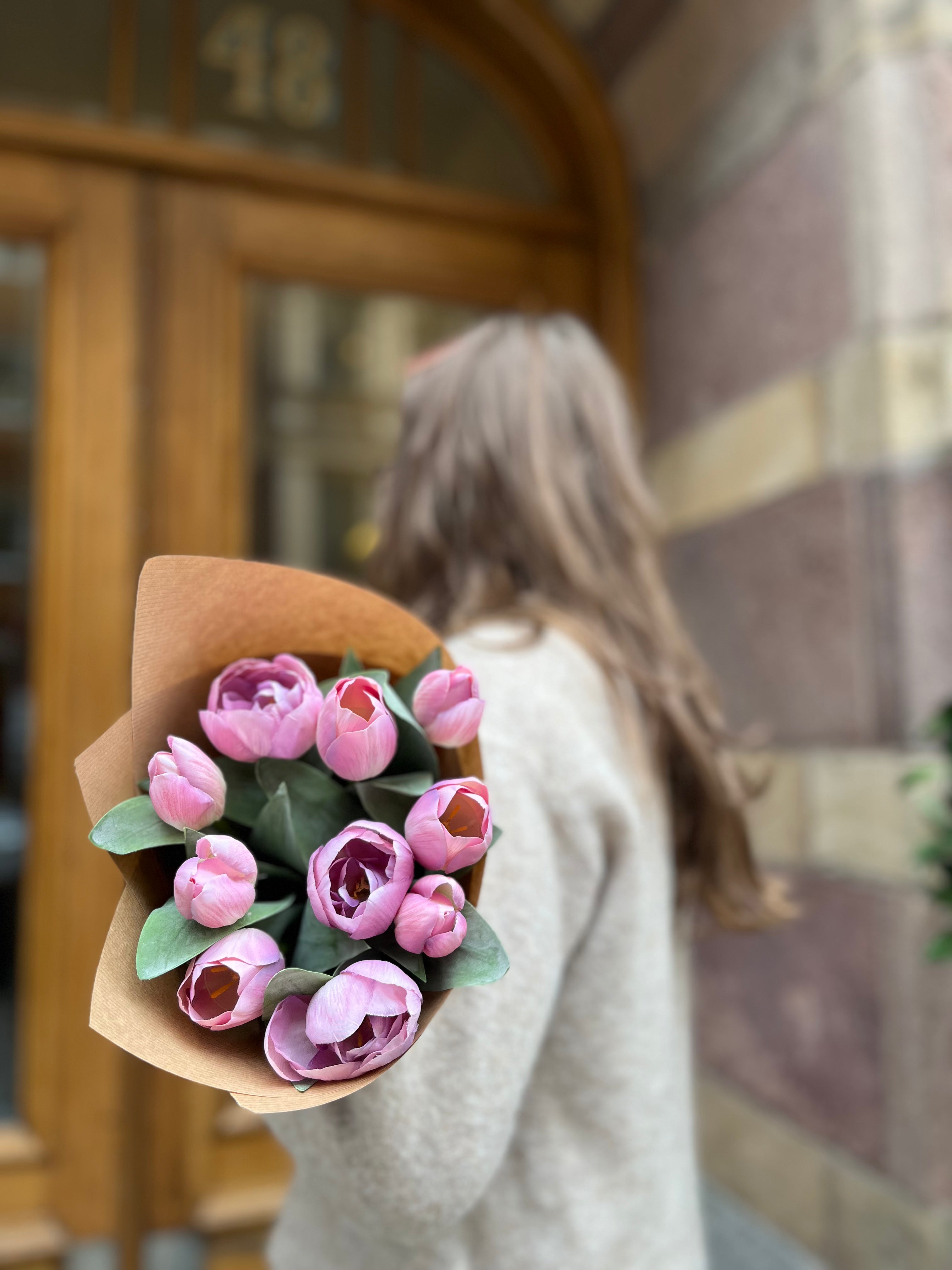 Tulpan 36 cm, ljus-lila