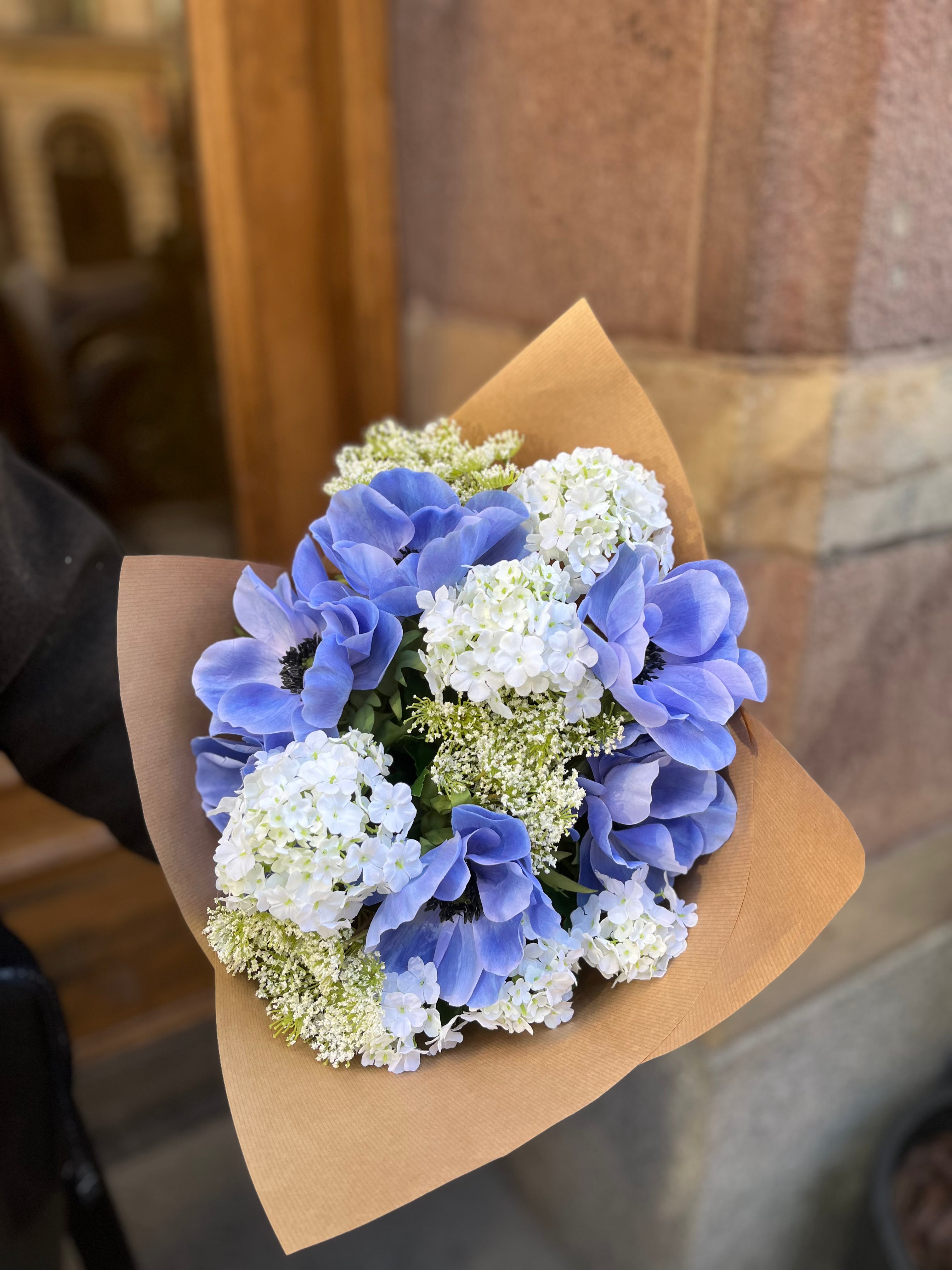 Bukett Kajsa- Blå