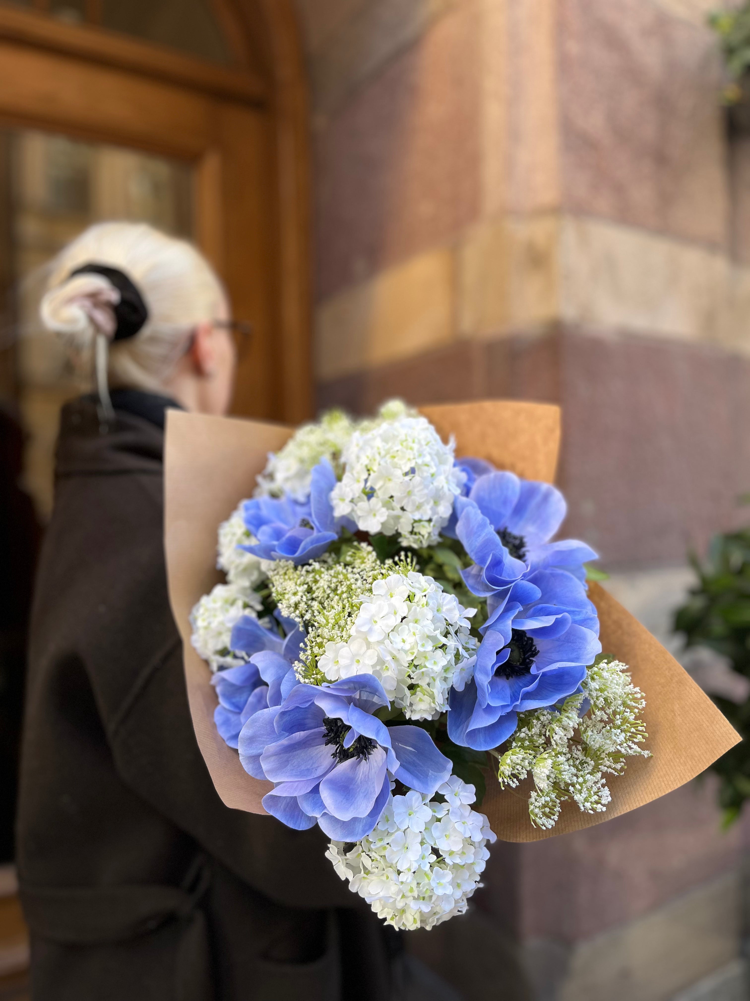 Bukett Kajsa- Blå