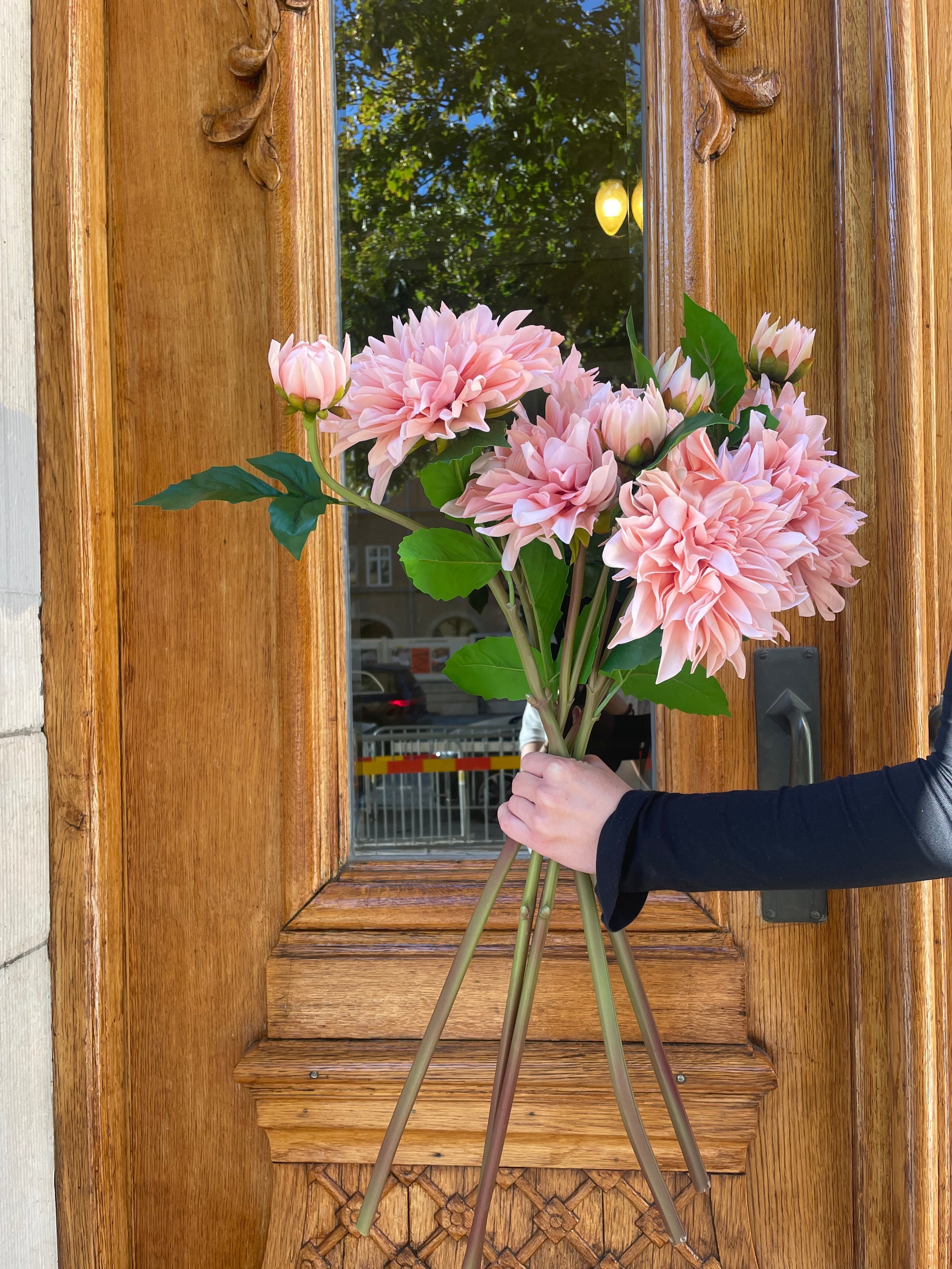 Dahlia 70 cm, Ljusrosa