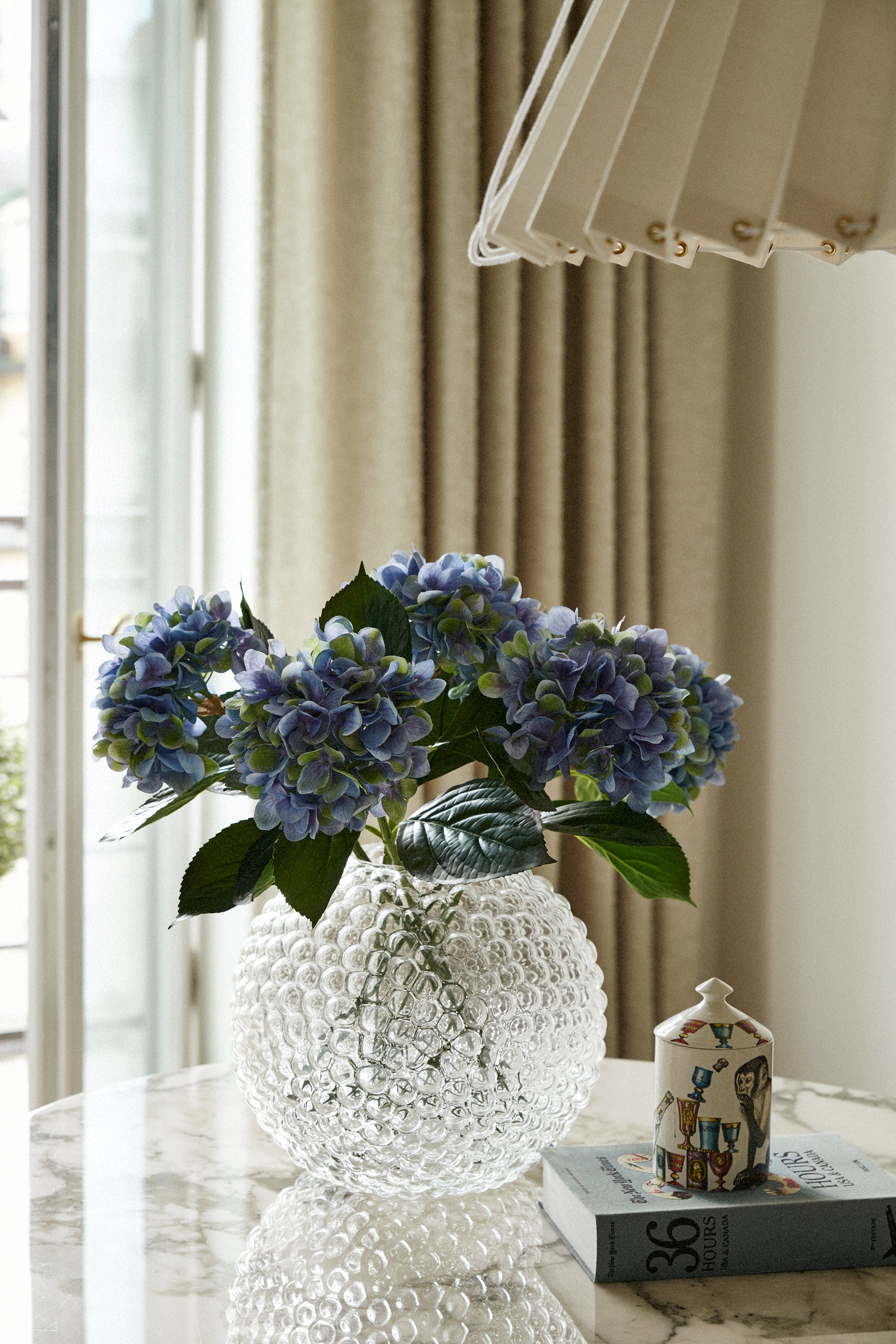 Hortensia 65 cm, Blå